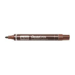 Alkoholos marker fém testű 4,3mm kerek hegyű N50-EE Pentel Extreme barna
