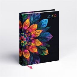 Határidőnapló Librobello hölgyeknek B/6, napi mandala Realsystem 2026.