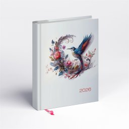 Határidőnapló Librobello hölgyeknek B/6, napi kolibri Realsystem 2026.
