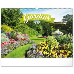 Falinaptár képes 480x330mm, (Gardens) Realsystem 2023.
