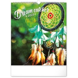 Falinaptár képes 300x340mm, (Dream Catcher) Realsystem 2023.