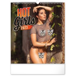Falinaptár képes 300x340mm, (Hot Girls) Realsystem 2023.