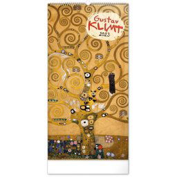 Falinaptár képes 330x640mm, (Gustav Klimt) Realsystem 2023.