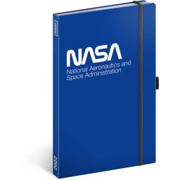 Heti keménytáblás zsebnaptár leszorító gumiszalaggal NASA 130x210mm, Realsystem 2022.