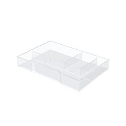 Rendszerező tálca Leitz Plus/Wow Cube fiókos irattárolókhoz áttetsző