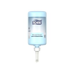 Szappan és tusfürdő utántöltő 1 liter Premium S1 Tork_420601 kék
