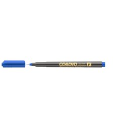 Alkoholos marker 0,5mm, CD/DVD F Ico, kék