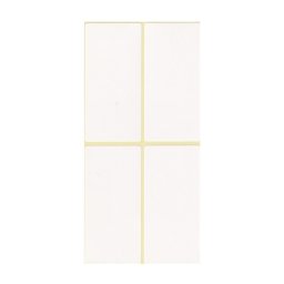 Etikett címke, 40x80mm, 15 lap, 4 címke/lap