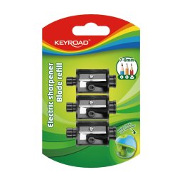 Cserélhető penge elektomos hegyezőhöz 3 db/bliszter Keyroad Racer