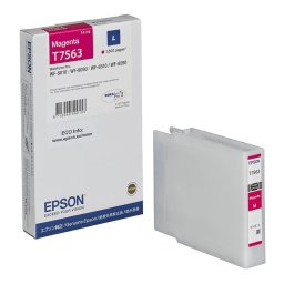 Epson T7563 tintapatron magenta ORIGINAL 1,5K