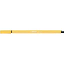 Rostirón, filctoll 1mm, M STABILO Pen 68 sárga