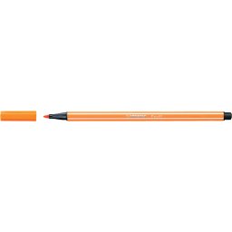 Rostirón, filctoll 1mm, M STABILO Pen 68 narancssárga