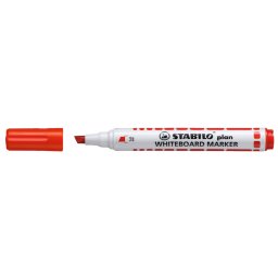 Táblamarker 1,5mm, vágott Stabilo plan 643/40 piros