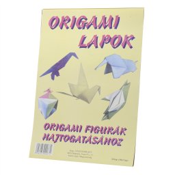 Origami és kivágó papír A4, 20 lapos
