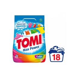 Mosópor 1,17 kg (18 mosás) színes ruhákhoz Tomi Color