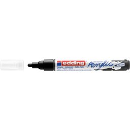 Akril marker 2-3mm, Edding 5100 fekete