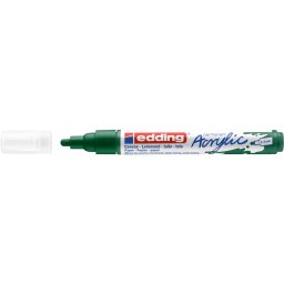 Akril marker 2-3mm, Edding 5100 moha zöld