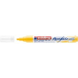 Akril marker 2-3mm, Edding 5100 citromsárga