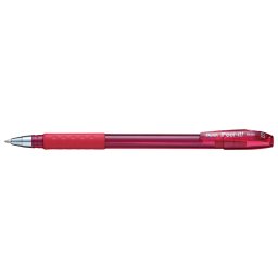 Golyóstoll kupakos 0,35mm, háromszög fogózóna Pentel Feel it BX487-B, írásszín piros