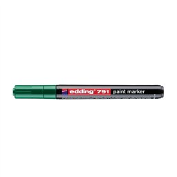 Lakkmarker 1-2mm, kerek Edding 791 zöld