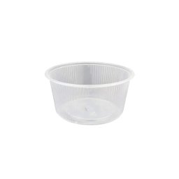 Elviteles doboz alj, kerek, Hagner/Imbisz 300 ml 1000 db/karton, natúr