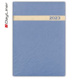 Határidőnapló The Boss B5 heti fehér lapokkal Jeans Dayliner 2024.