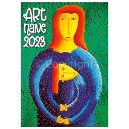 Falinaptár képes 315 × 450 mm Art Naive Dayliner 2024.