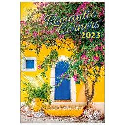 Falinaptár képes 315 × 450 mm Romantic Corners Dayliner 2024.