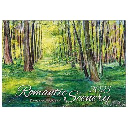 Falinaptár képes 450 × 315 mm Romantic Scenery Dayliner 2023.