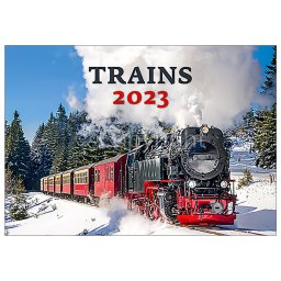 Falinaptár képes 450 × 315 mm Trains Dayliner 2023.