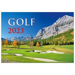 Falinaptár képes 450 × 315 mm Golf Dayliner 2023.