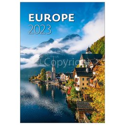 Falinaptár képes 315 × 450 mm Europe Dayliner 2024.