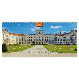Asztali naptár fehér lapokkal 320 × 150 mm Magyarország tömb Dayliner 2024.