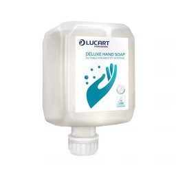 Habszappan utántöltő 800 ml Identity Essential Lucart_89811000 fehér