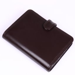 Gyűrűs kalendárium műbőr M méret 135x195 mm Realsystem barna