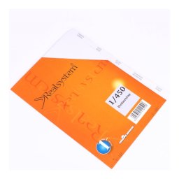 Gyűrűs kalendárium utántöltő csomag 1/450 fehér papíros elválasztó lap L mérethez Realsystem
