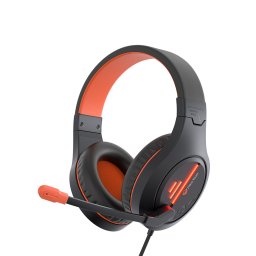 Mikrofonos fejhallgató Gamer fekete/narancs MT-HP021 Meetion