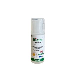 Kéztisztító gél 100 ml., 70% alkoholtartalmú, panthenolos Biotol
