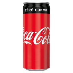 Üdítőital 0,25l Coca Cola Zero