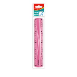 Vonalzó 20cm, flexibilis Keyroad vegyes színek