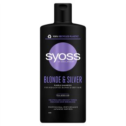Sampon 440 ml Syoss Blonde&Silver