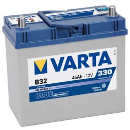 Varta Blue Dinamic 12V 45Ah 330A B32 Asia 545156 autó akkumulátor jobb+