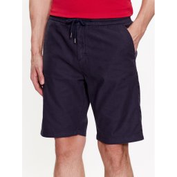 Guess Szövet rövidnadrág Mick M3GD02 WFBX3 Sötétkék Loose Fit