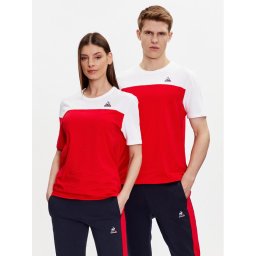 Le Coq Sportif Póló Unisex 2310366 Piros Regular Fit