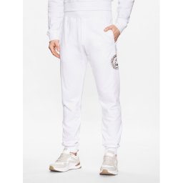 Just Cavalli Melegítő alsó 74OBAF03 Fehér Regular Fit