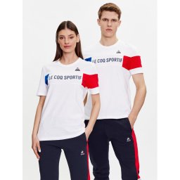 Le Coq Sportif Póló Unisex 2310012 Fehér Regular Fit
