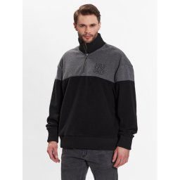 Hugo Polár kabát Dorpion 50482858 Fekete Relaxed Fit