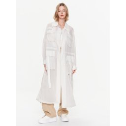 Calvin Klein Átmeneti kabát Parachute K20K205172 Ekru Oversize