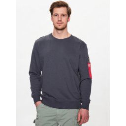 Alpha Industries Pulóver USM Blood Chit 136300 Szürke Regular Fit
