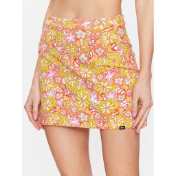 Vans Szoknya Resort Floral S VN00039F Narancssárga Slim Fit